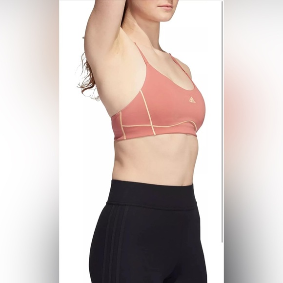 adidas Pop Stitch Sports Bra- Small - Picture 3 of 9